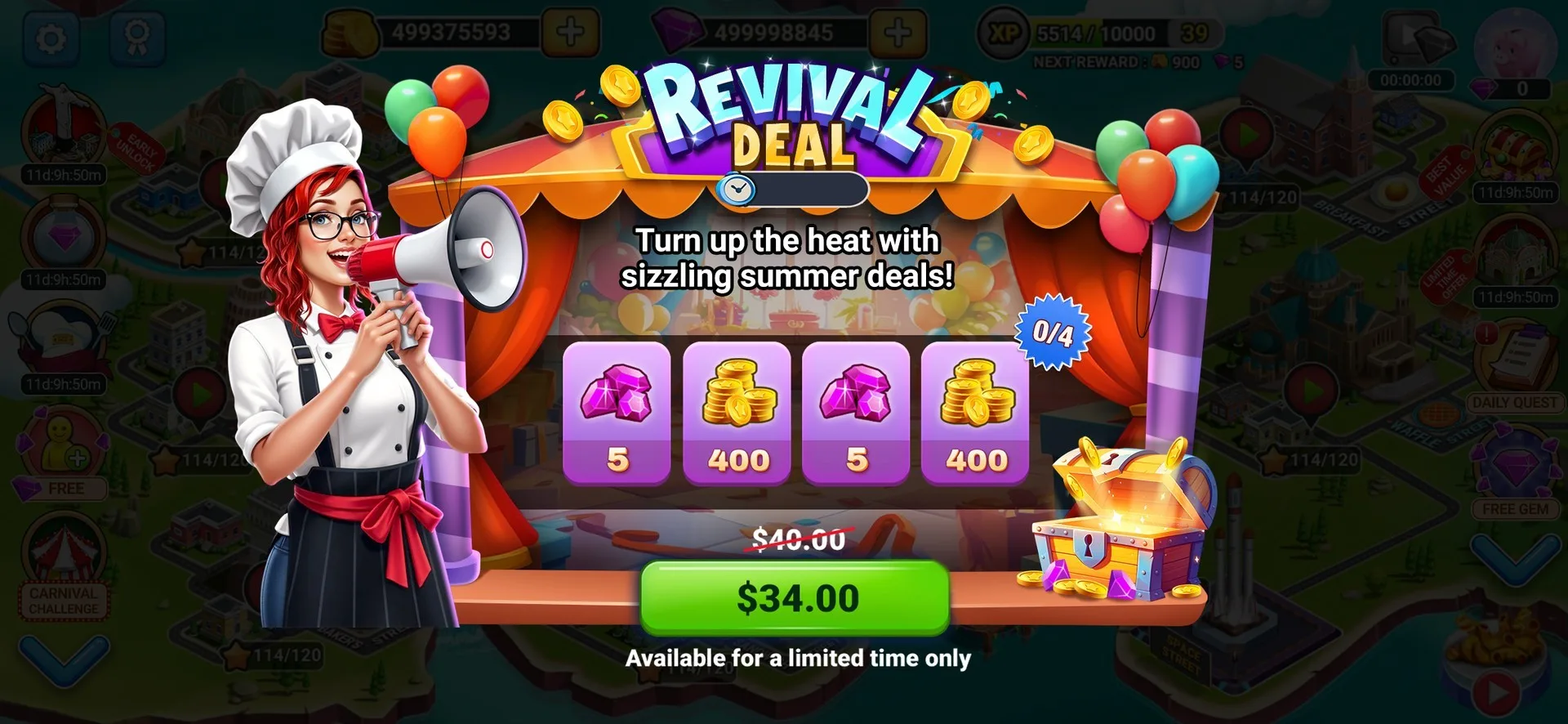 Kinoa Popup Revival Deal Preview Created Using Scenario